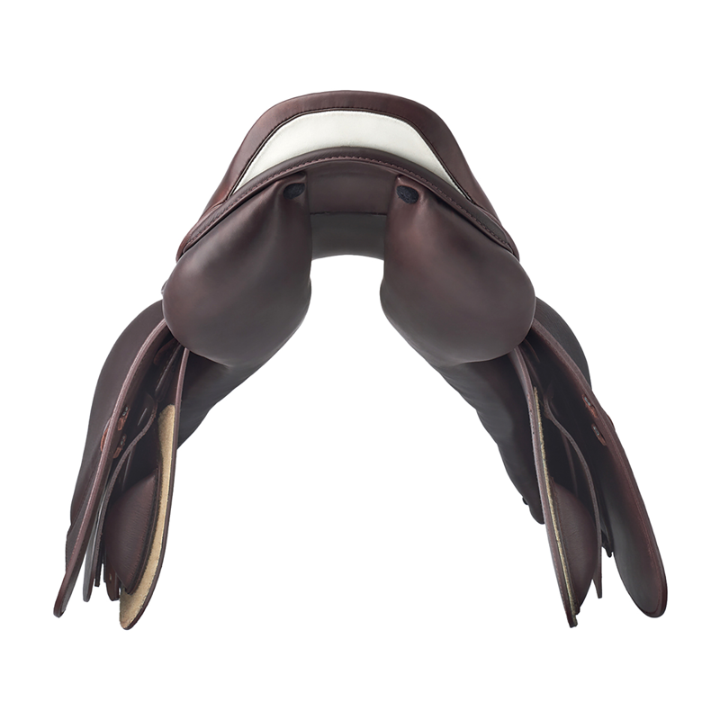 Prestige Pony Double Flap Saddle - Tobacco - 15 - 34-2